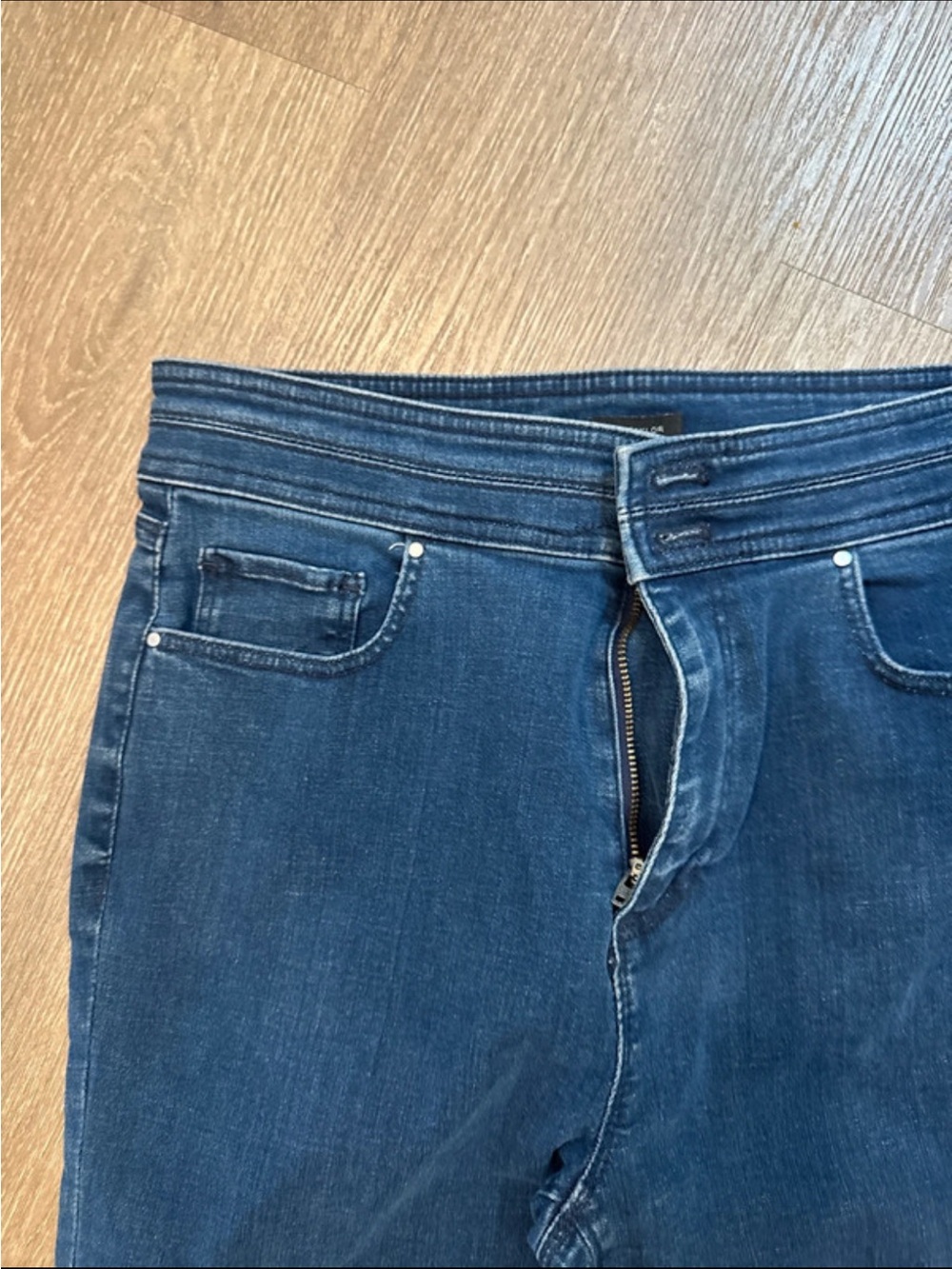 NWT Ann Taylor Dark Indigo Stretch Jeggings - Picture 2 of 3